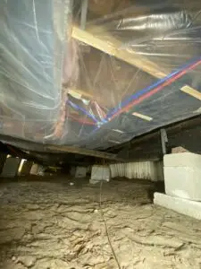 Mobile Home Vapor Barrier Repair in Pace