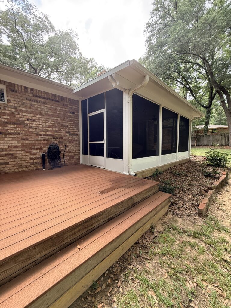 Screened Porch Installation in Pensacola — Pensacola Handyman