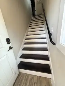 Hardwood Stair Installation in Pensacola — carpet replacement