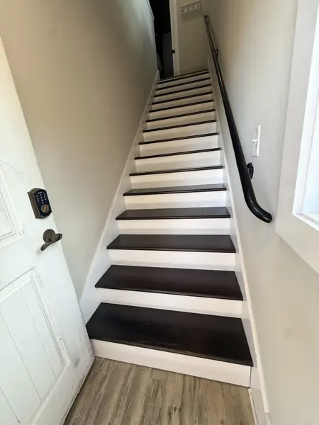 Hardwood Stair Installation in Pensacola — carpet replacement
